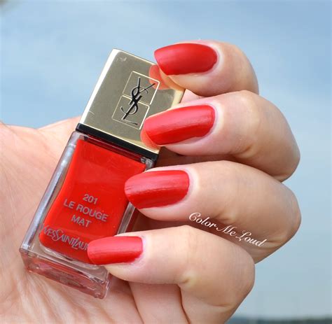 Yves Saint Laurent La Laque Couture Nail Varnish 10g 06 Rouge 